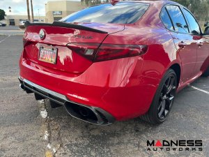Alfa Romeo Giulia Diffuser - Carbon Fiber - Estremo - Feroce Carbon - Base Model